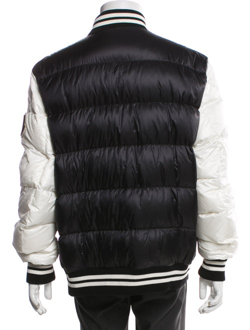 Moncler Striped Bomber Jacket