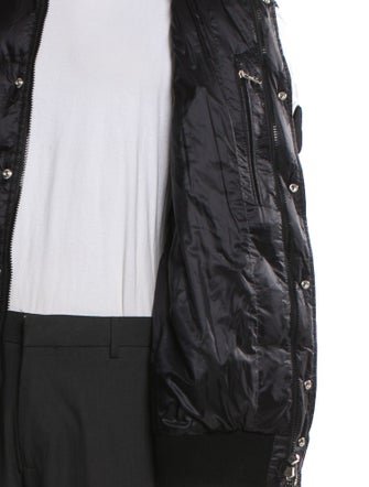 Moncler Striped Bomber Jacket