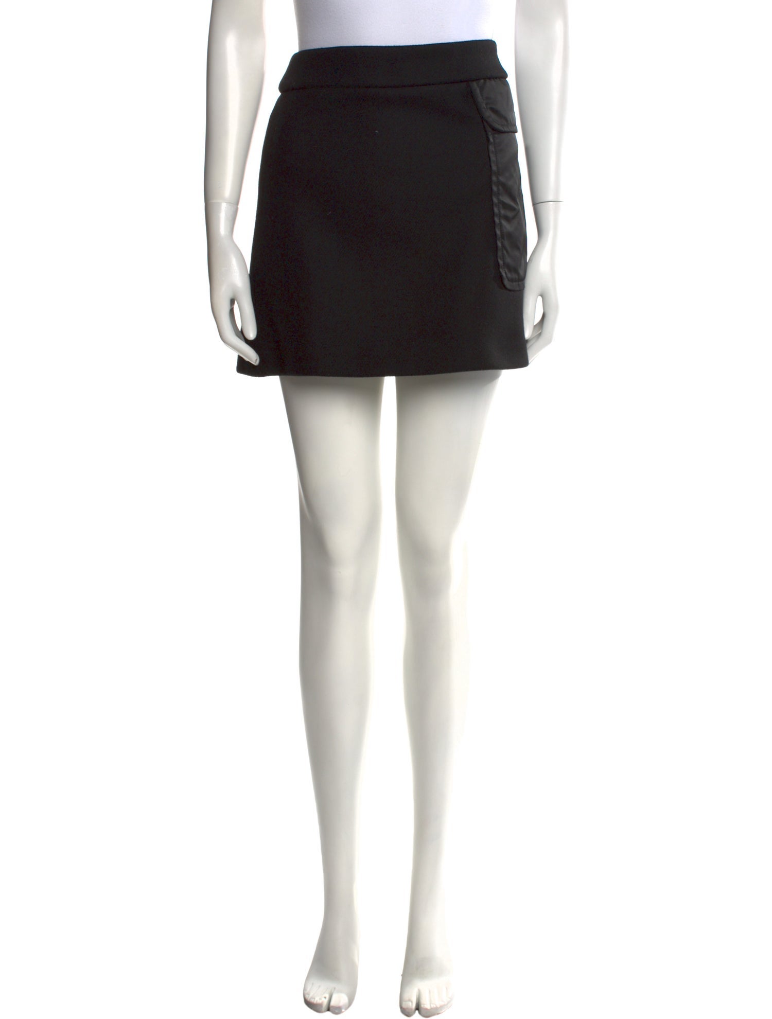 Moncler Virgin Wool Mini Skirt
