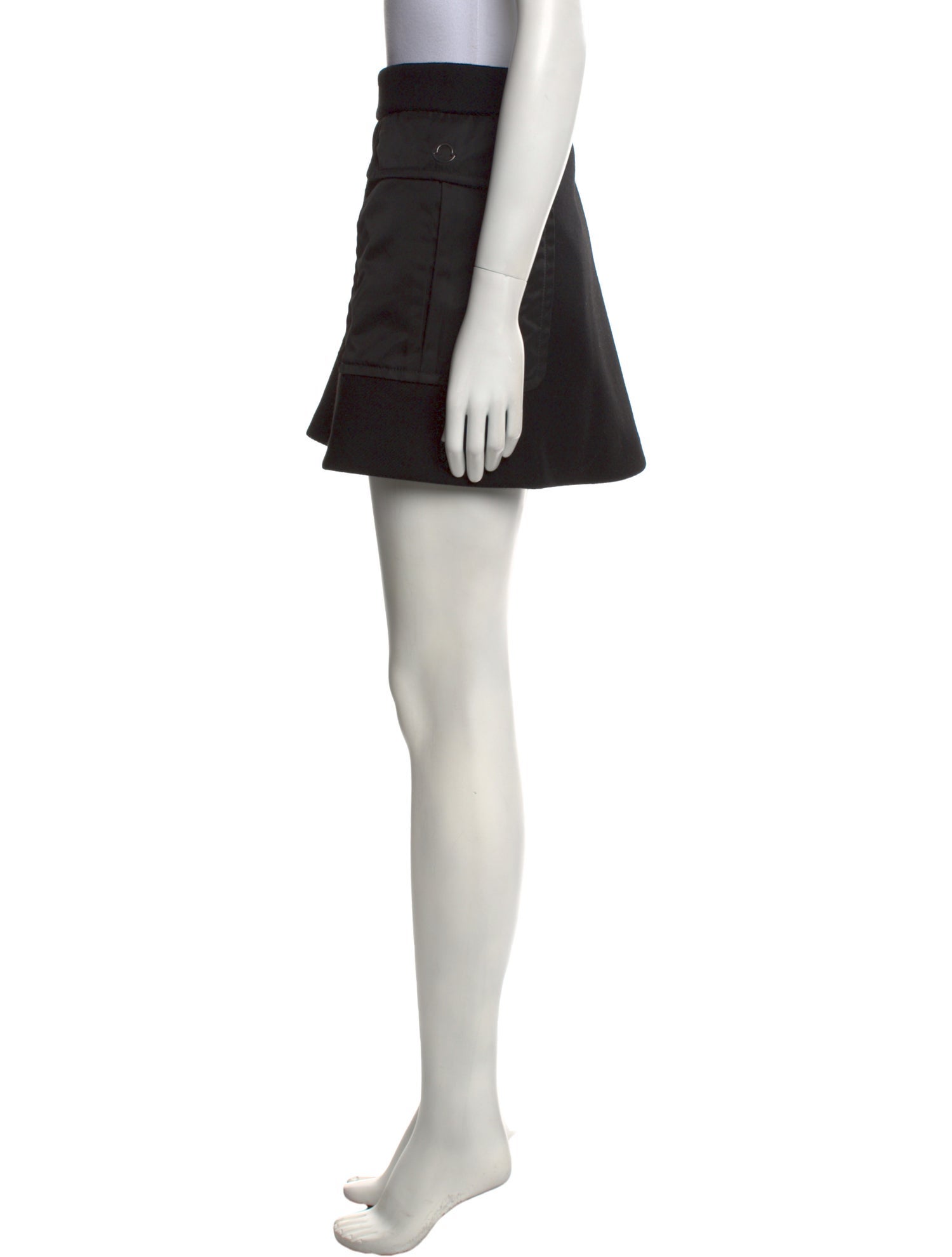 Moncler Virgin Wool Mini Skirt