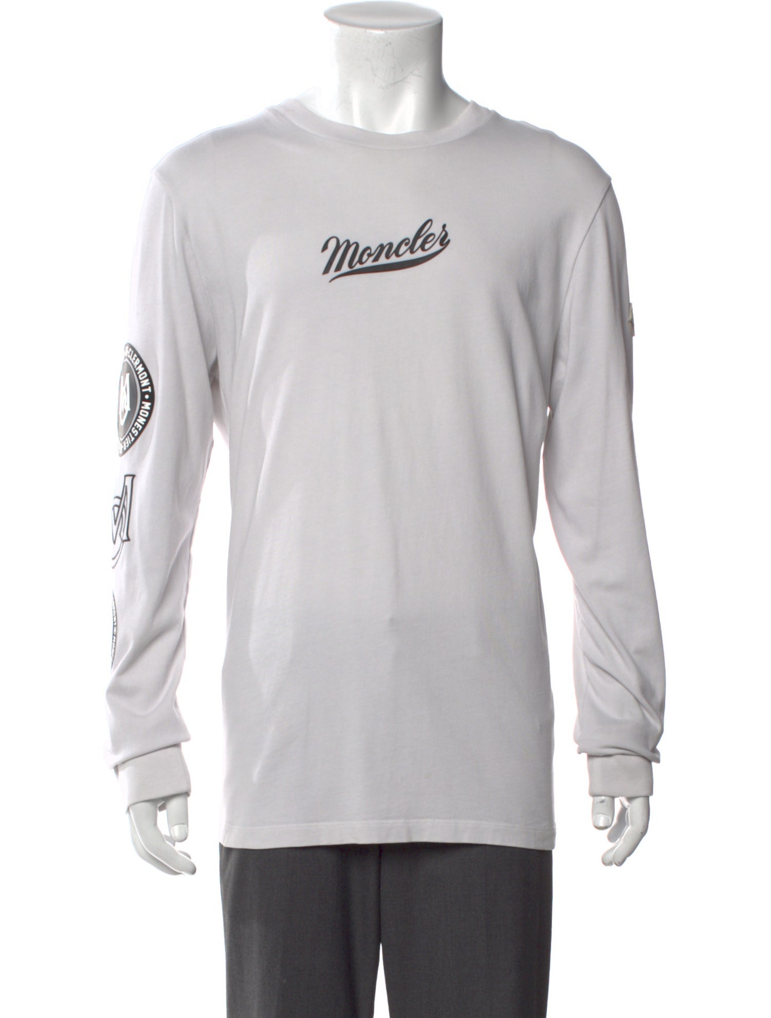 Moncler Graphic Print Crew Neck T-Shirt