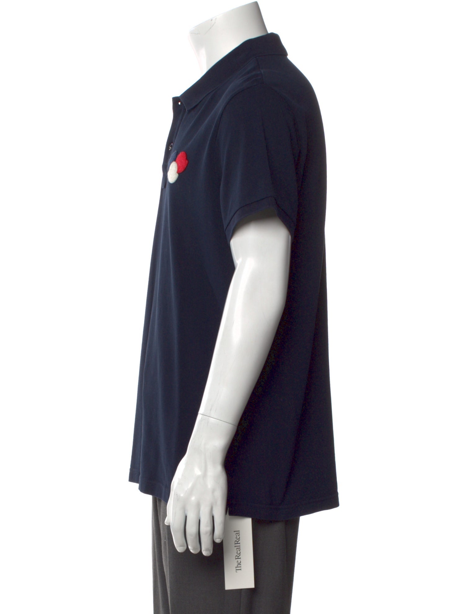 Moncler Collar Short Sleeve Polo Shirt