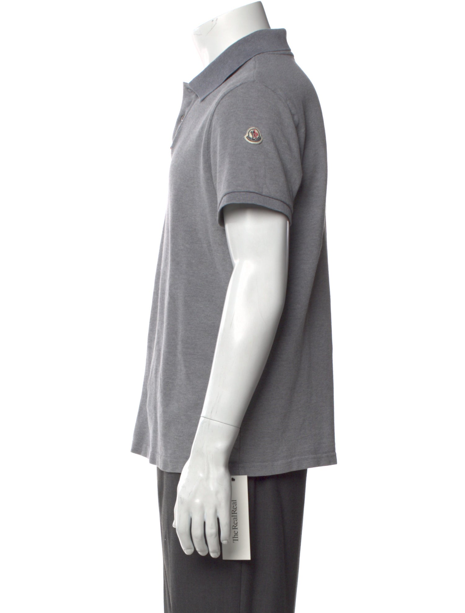 Moncler Collar Short Sleeve Polo Shirt