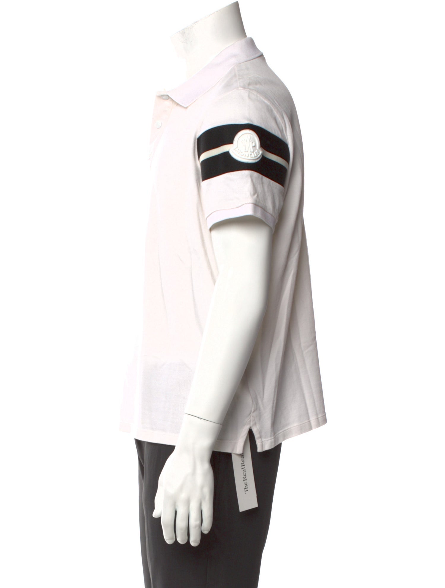 Moncler Collar Short Sleeve Polo Shirt