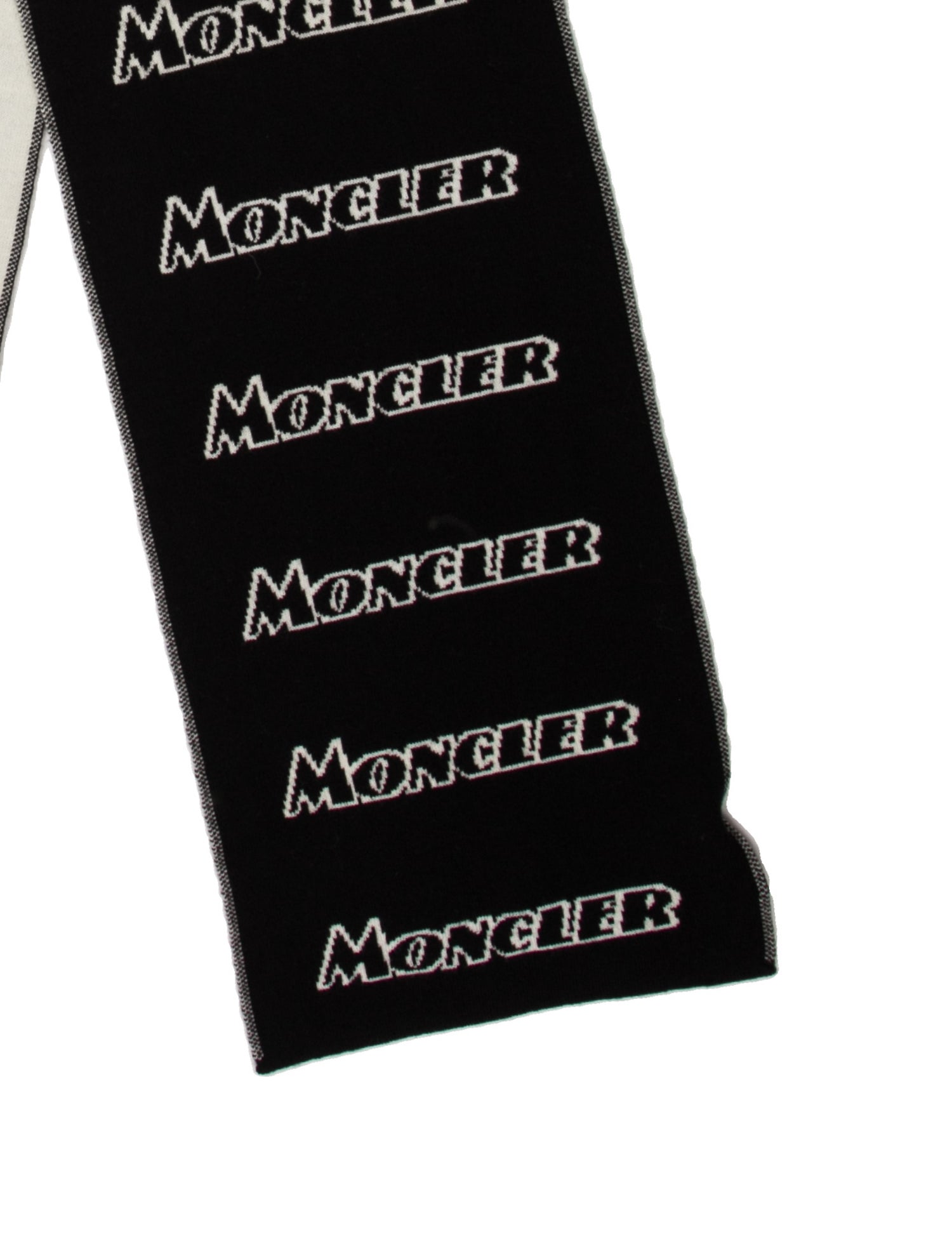 Moncler Wool Striped Scarf w/ Tags