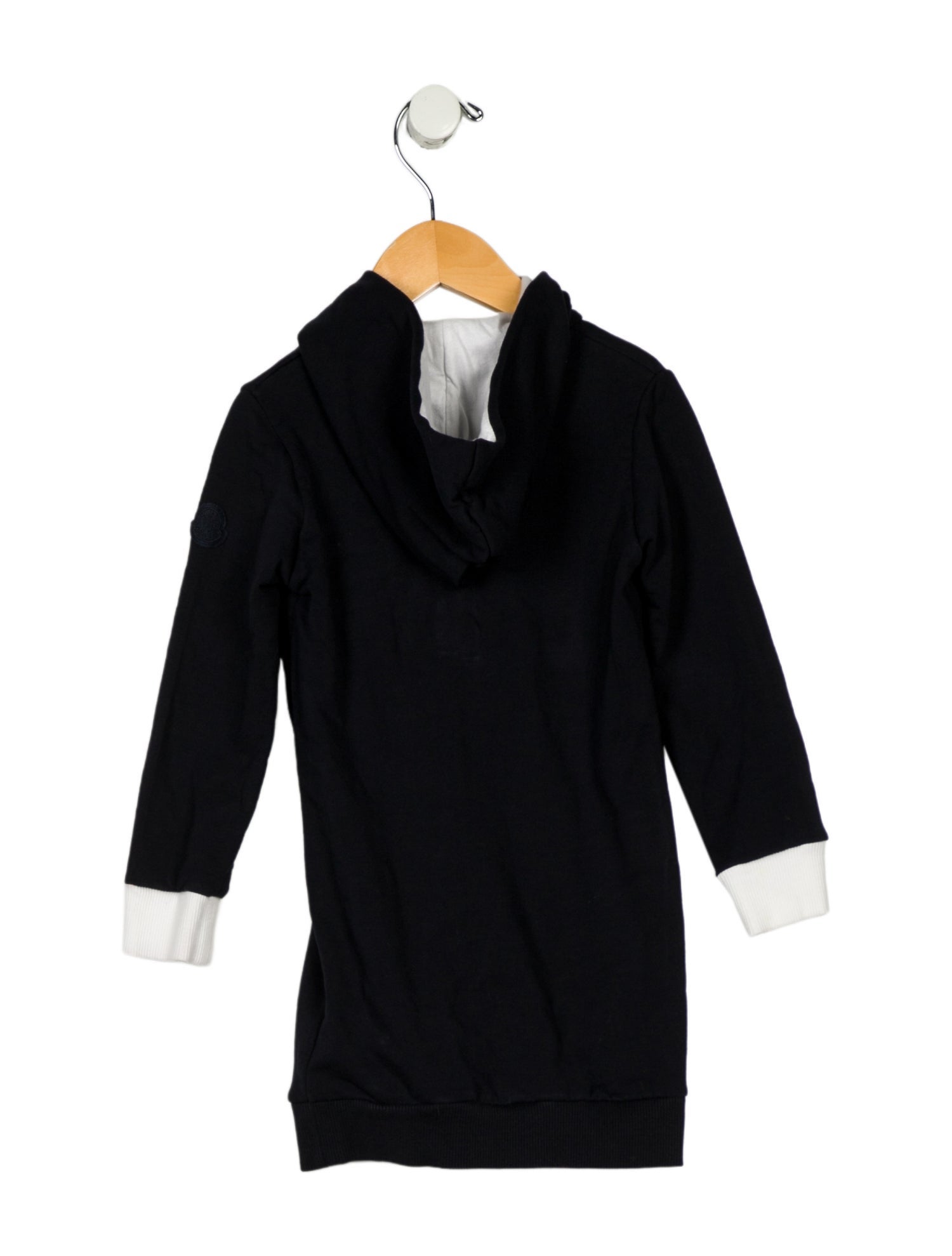 Moncler Toddler Girls' Long Sleeve Hoodied Dress