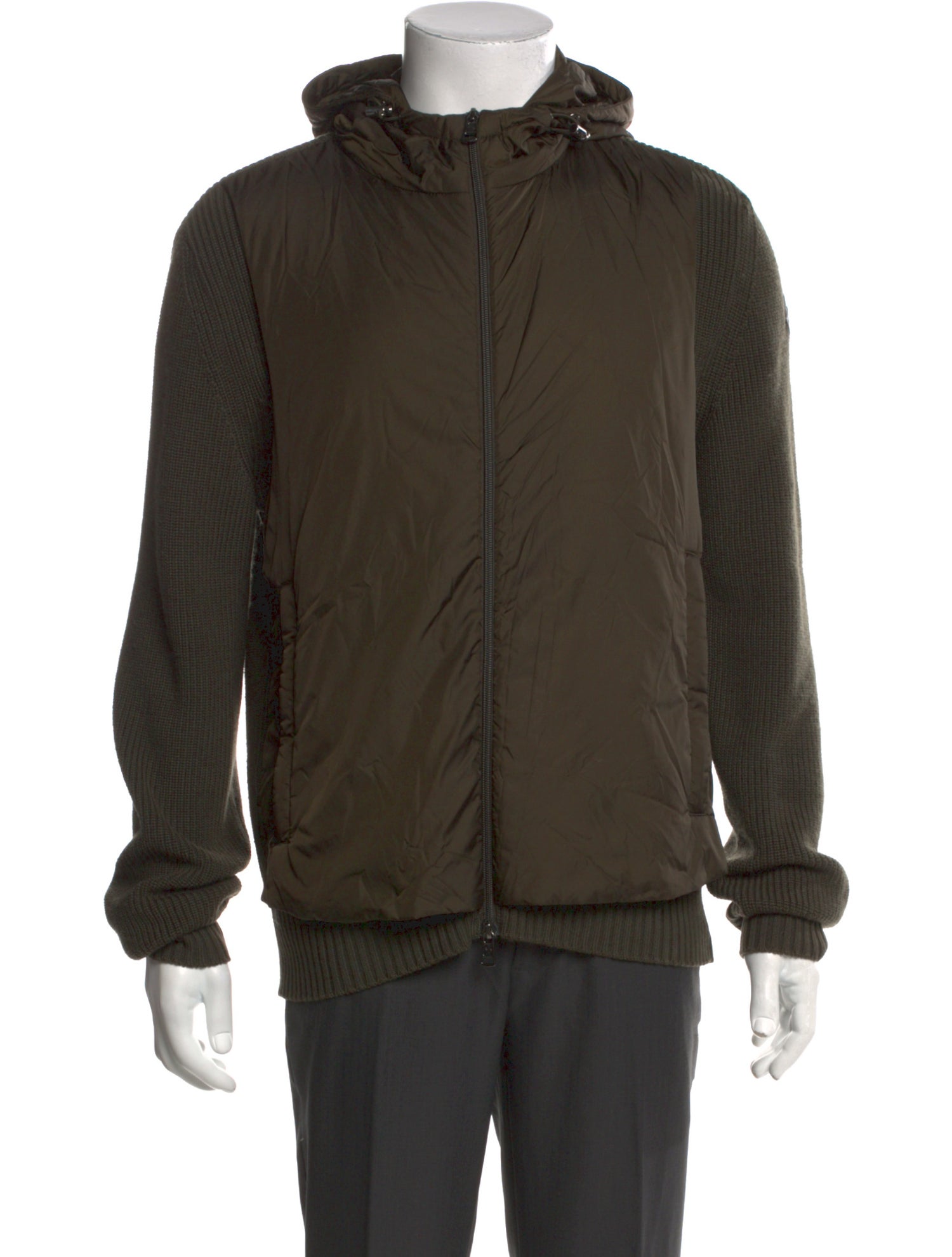 Moncler Turtleneck Long Sleeve Cardigan