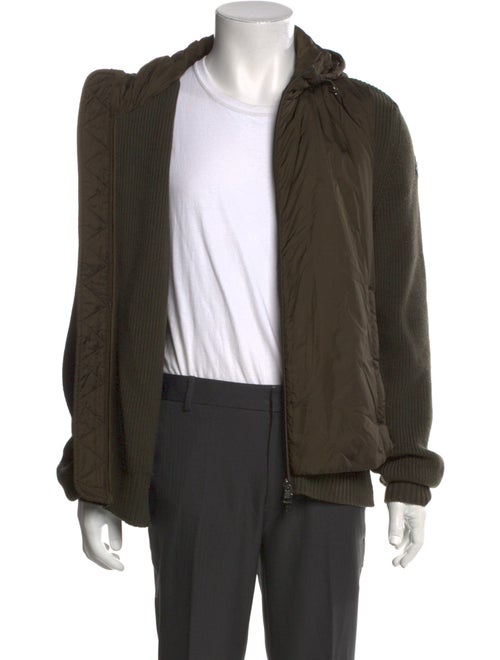 Moncler Turtleneck Long Sleeve Cardigan