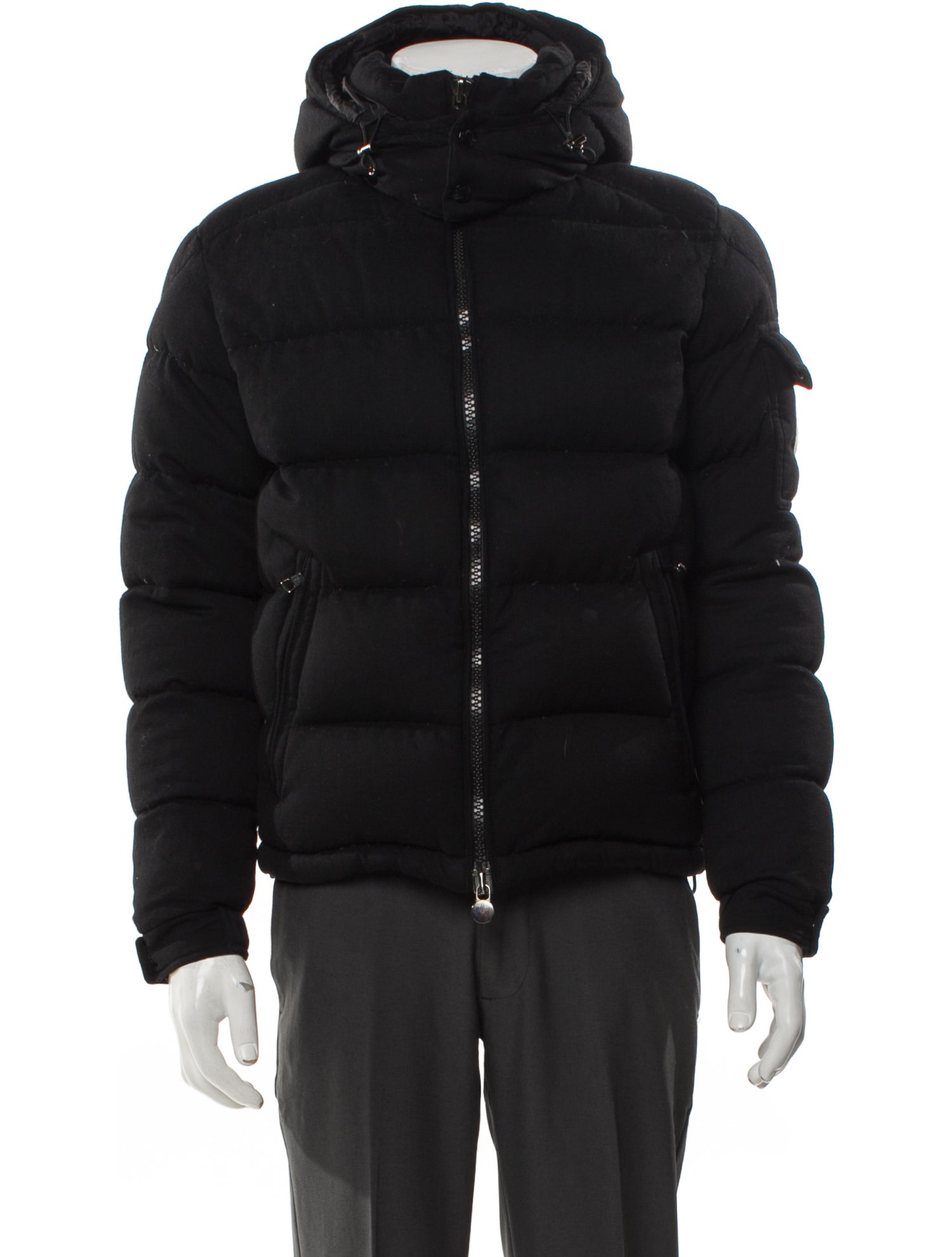 Moncler Virgin Wool Puffer Coat