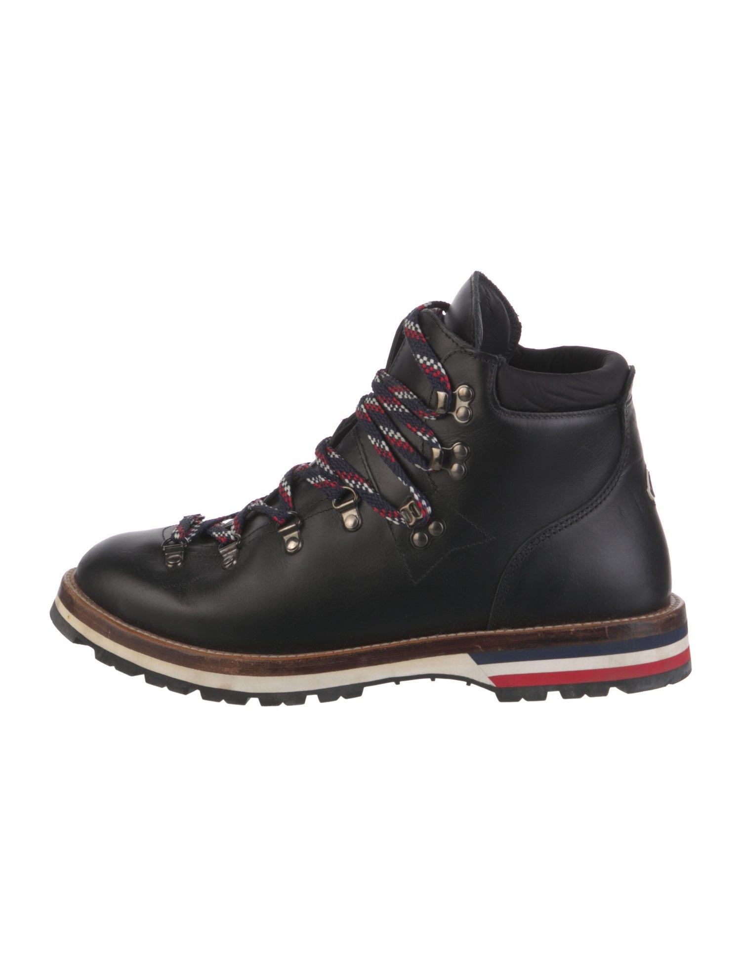 Moncler Leather Hiking Boots