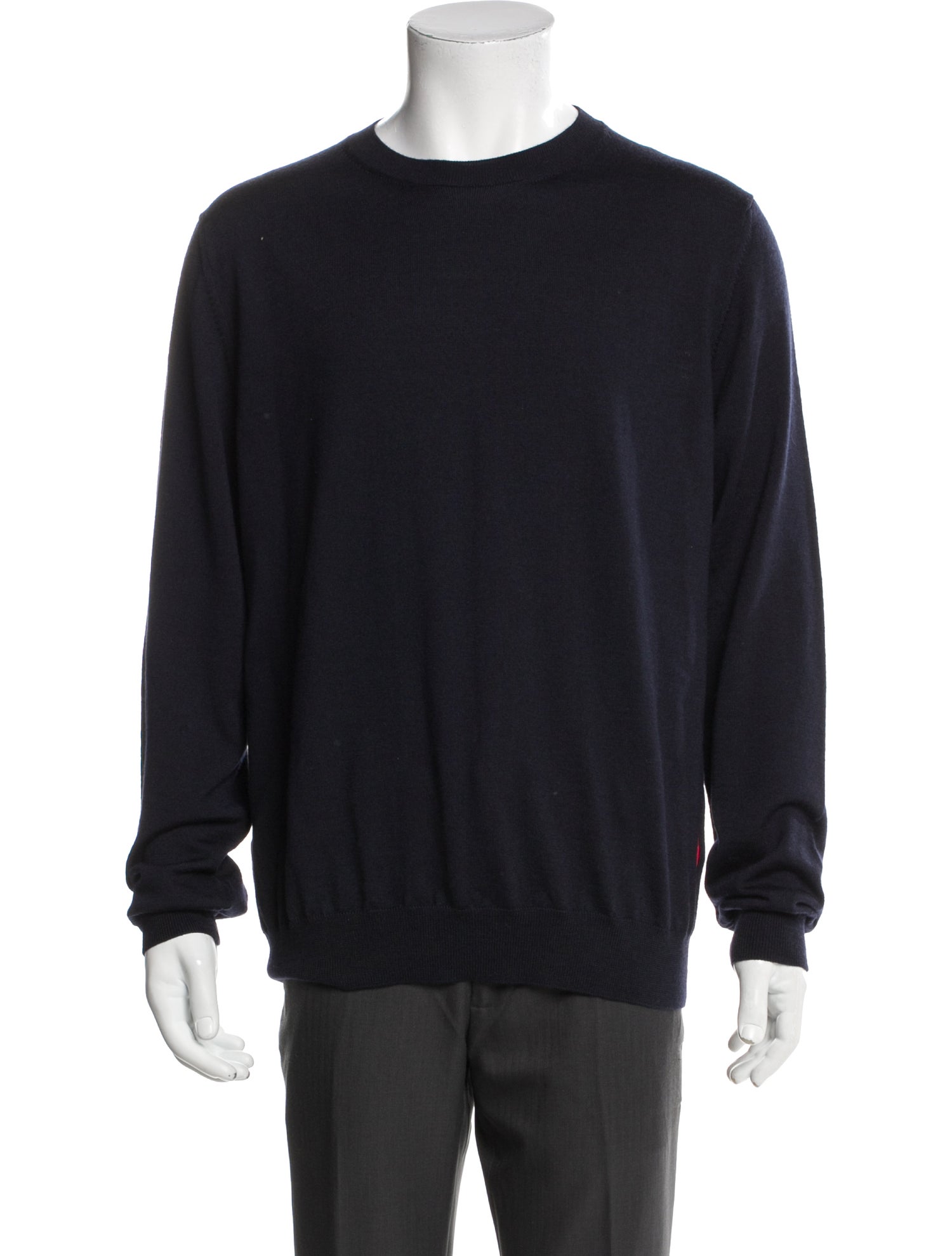 Moncler Virgin Wool Crew Neck Pullover