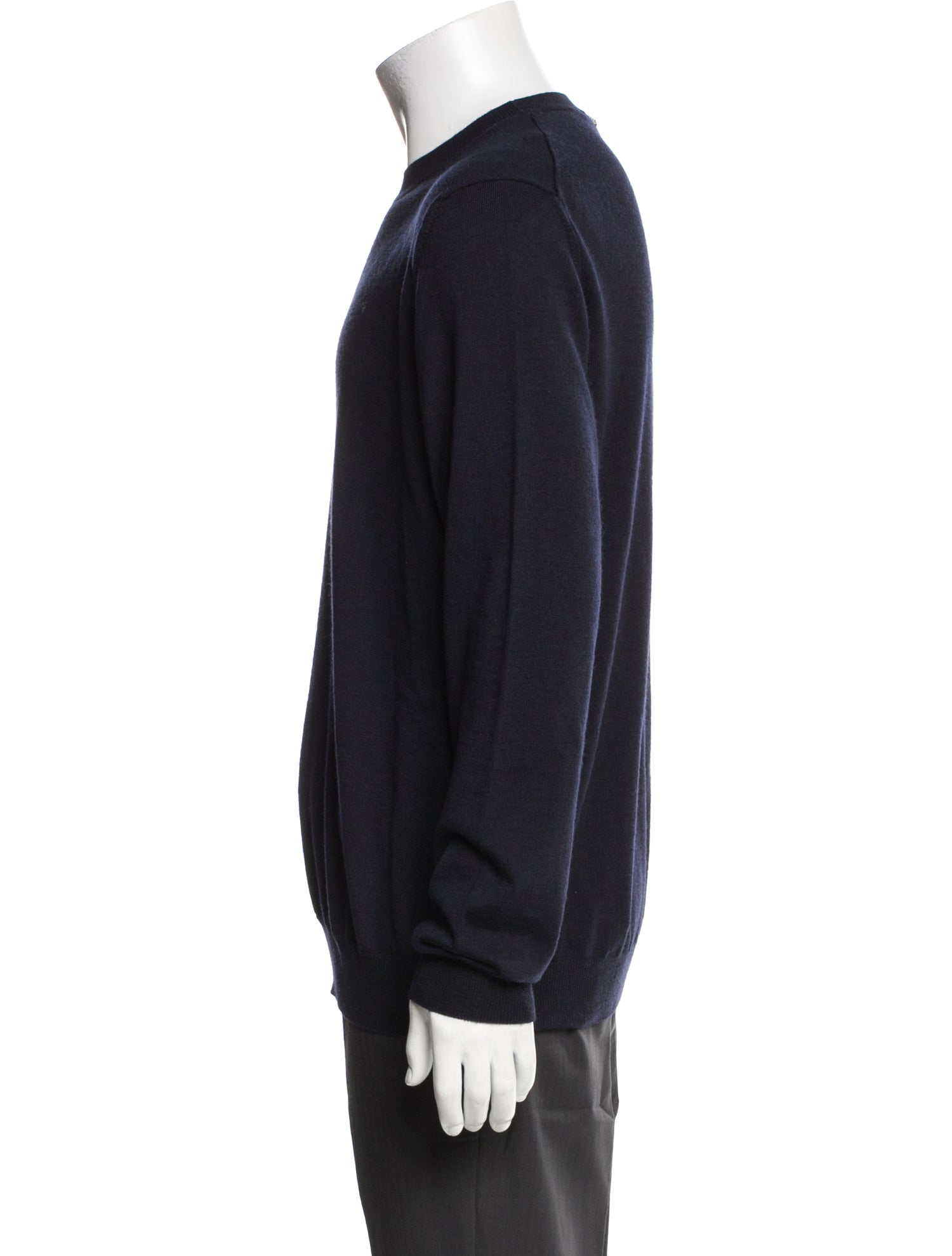 Moncler Virgin Wool Crew Neck Pullover