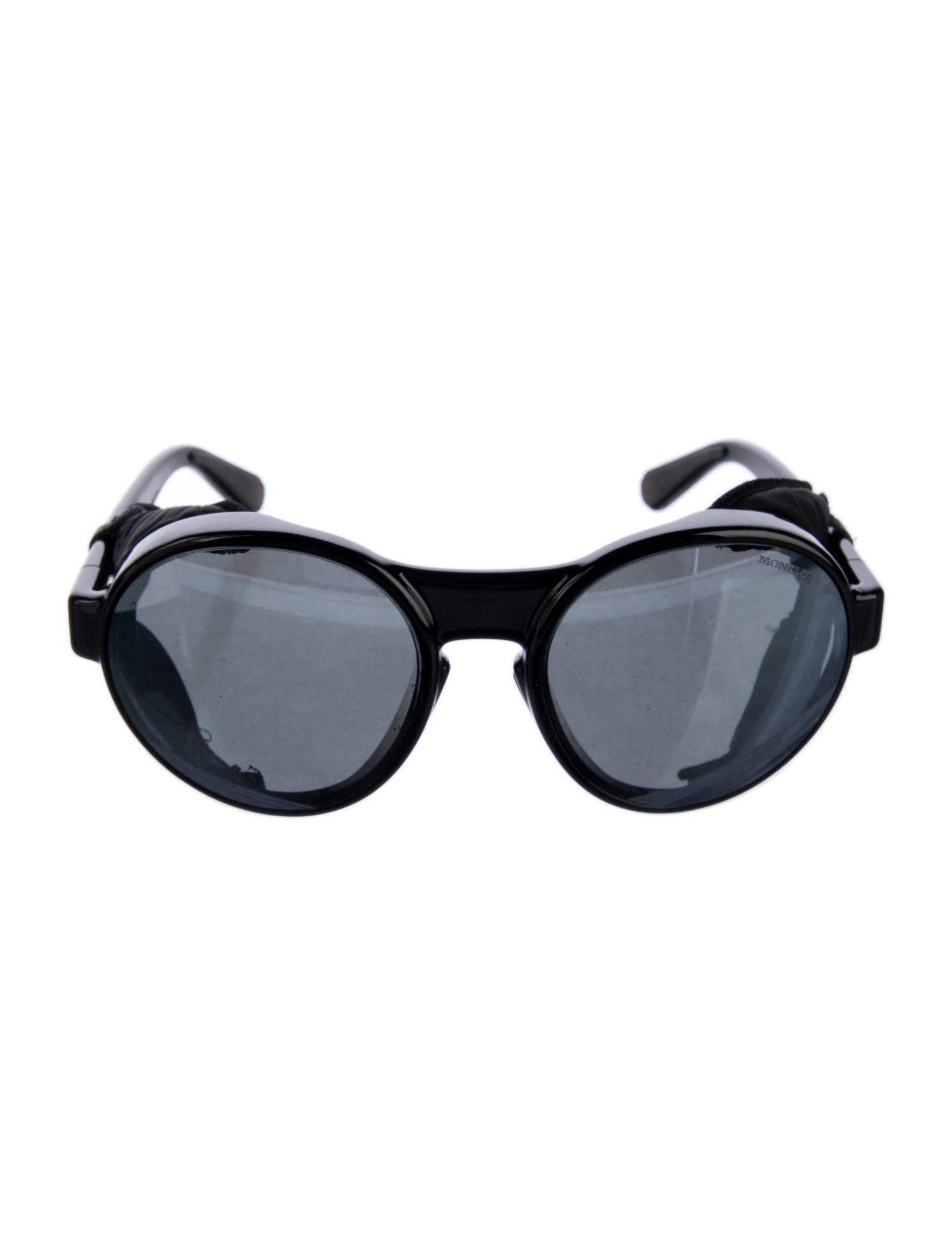 Moncler swipe lcd Round Sunglasses