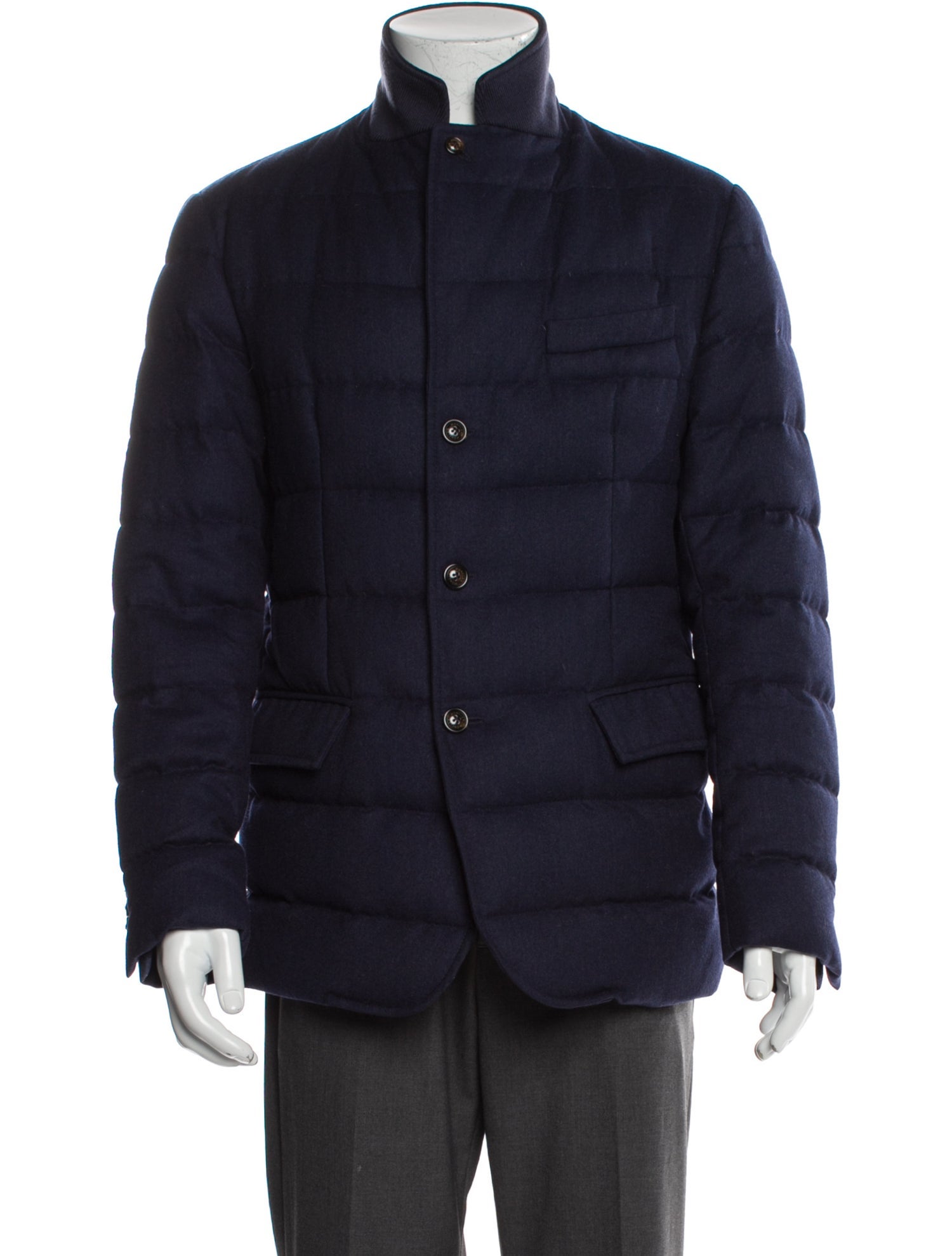 Moncler Wool Puffer Coat