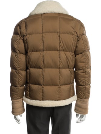 Moncler Leather Coat