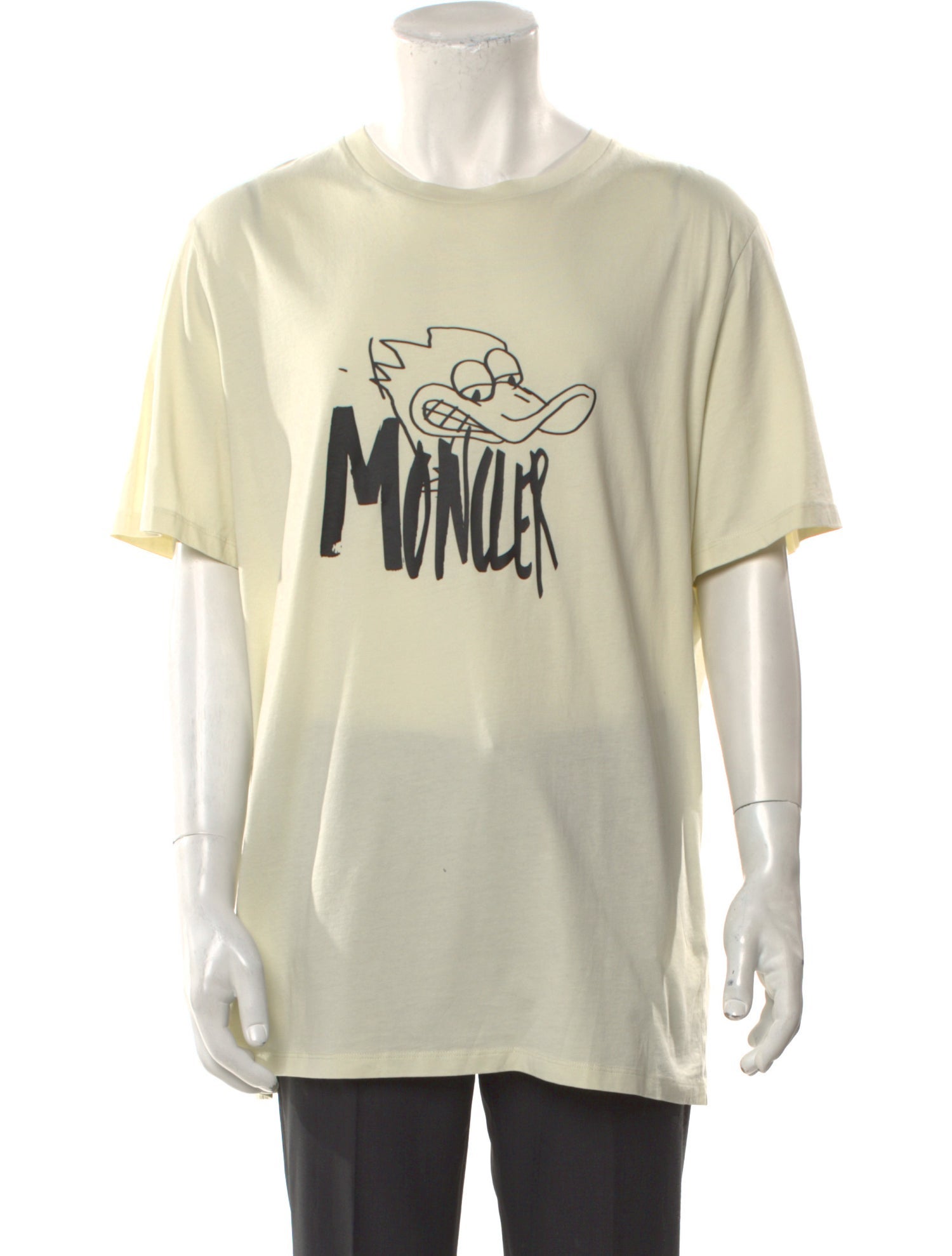 Moncler Graphic Print Crew Neck T-Shirt
