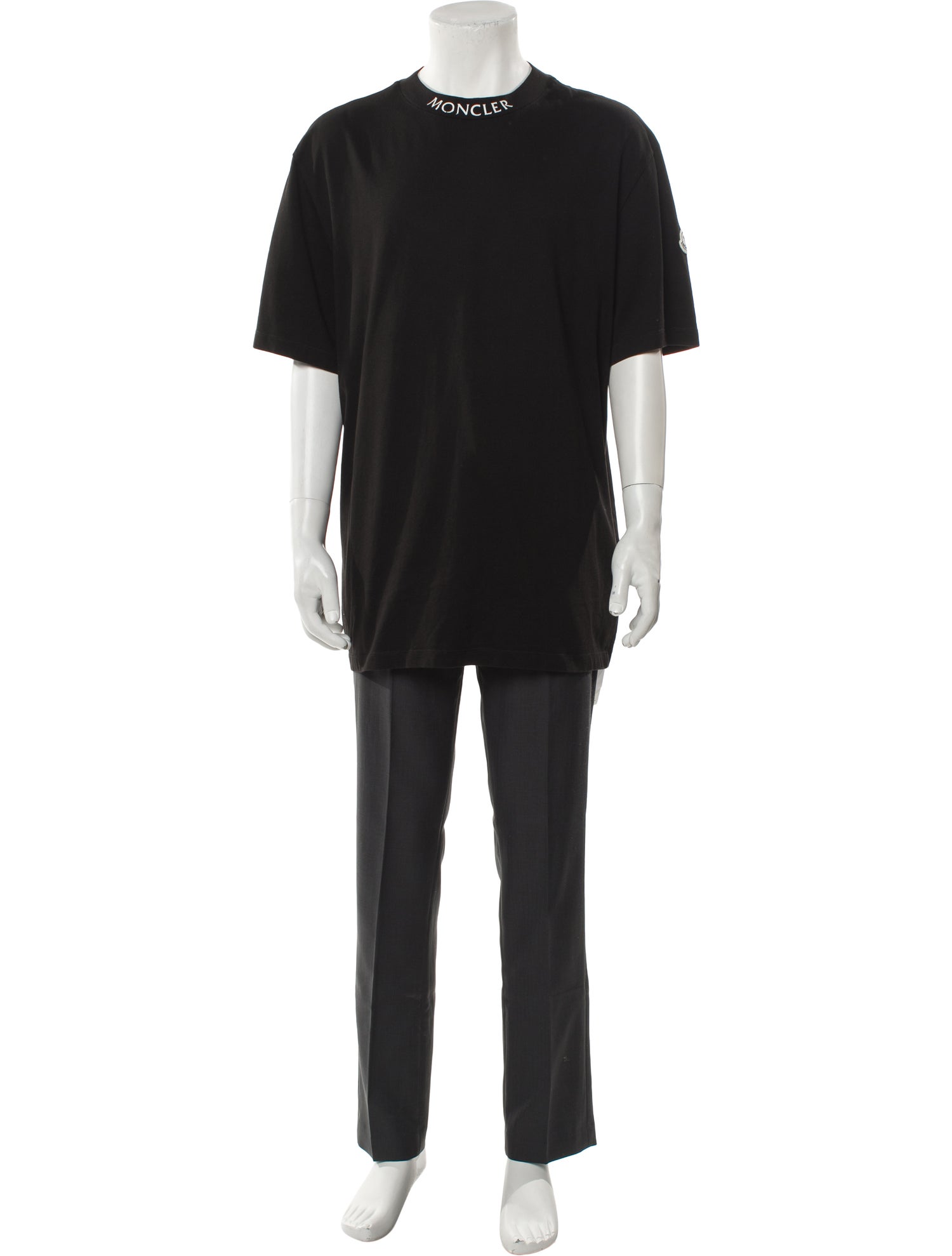 Moncler Graphic Print Crew Neck T-Shirt