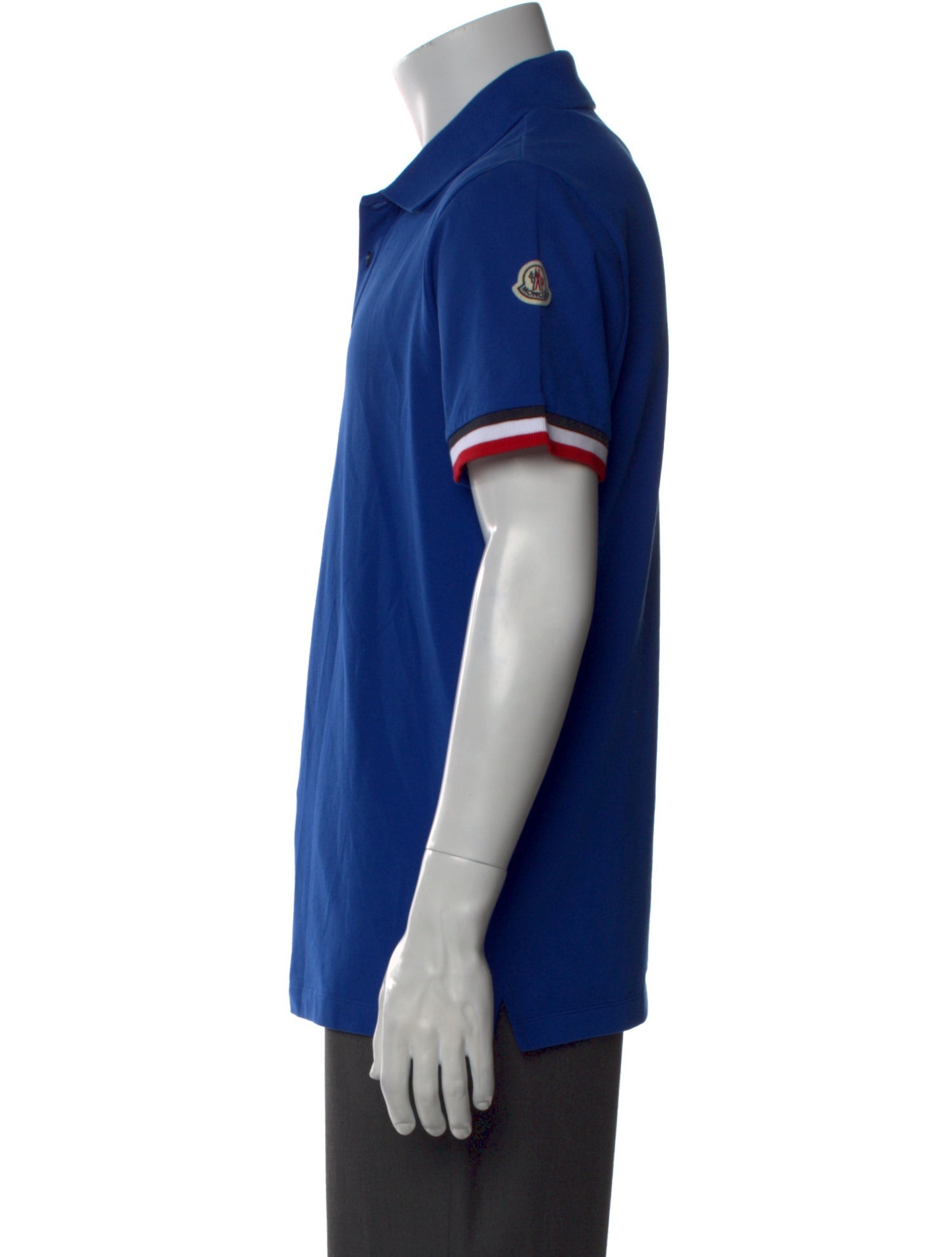 Moncler Collar Short Sleeve Polo Shirt