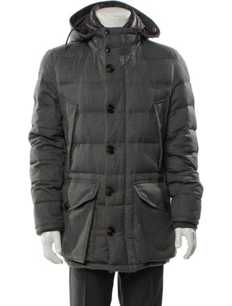 Moncler Wool Puffer Coat