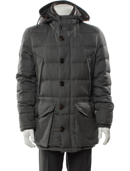 Moncler Wool Puffer Coat