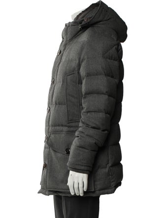 Moncler Wool Puffer Coat