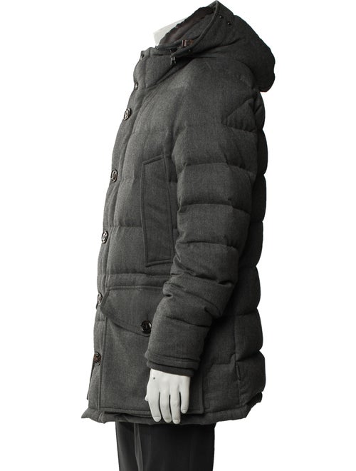 Moncler Wool Puffer Coat