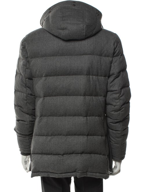 Moncler Wool Puffer Coat