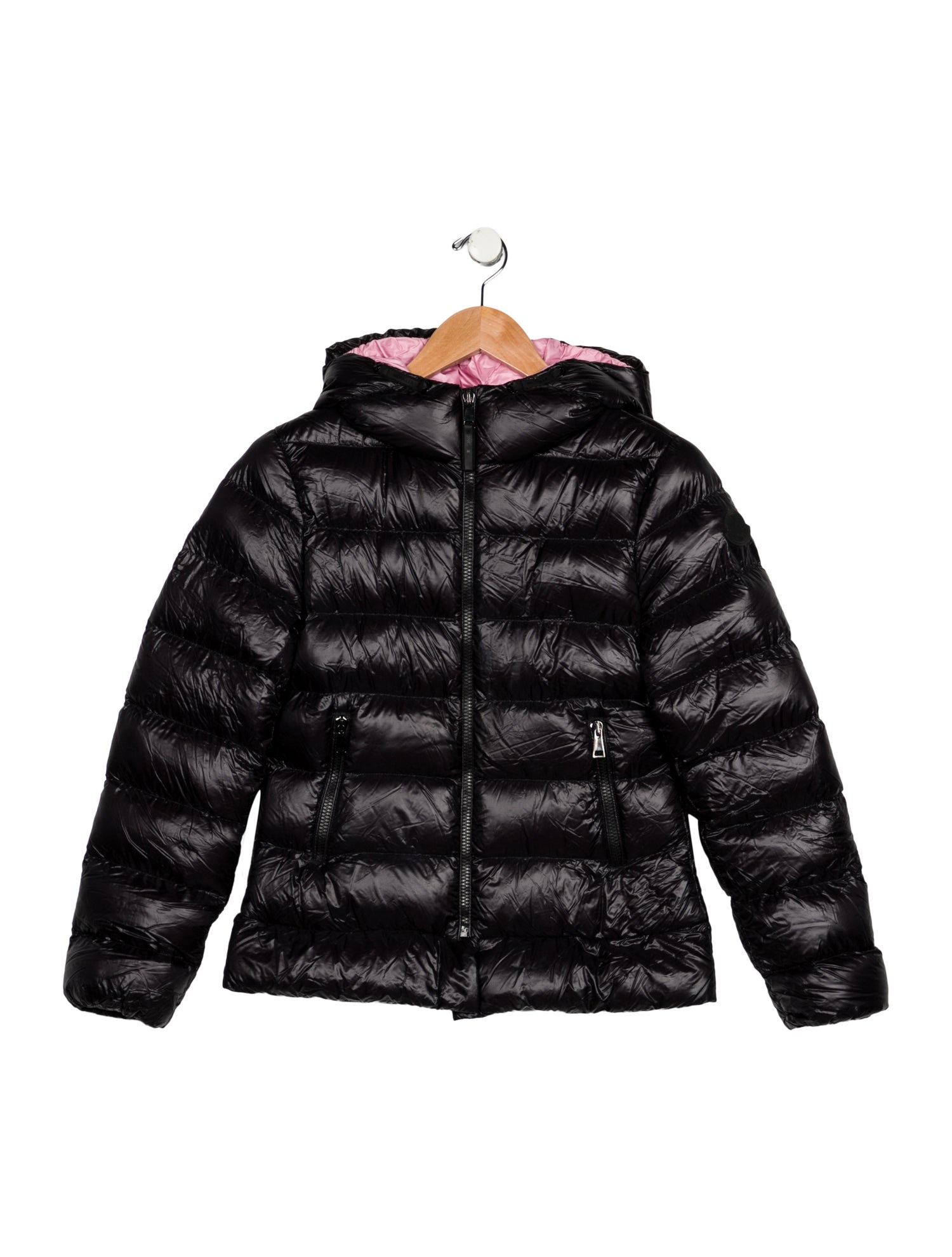 Moncler Moncler Girls' Hooded Down Jacket