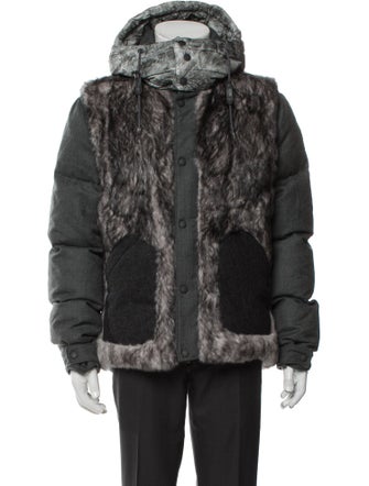 Moncler Wool Puffer Coat