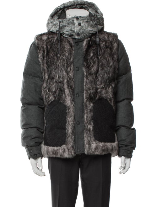 Moncler Wool Puffer Coat