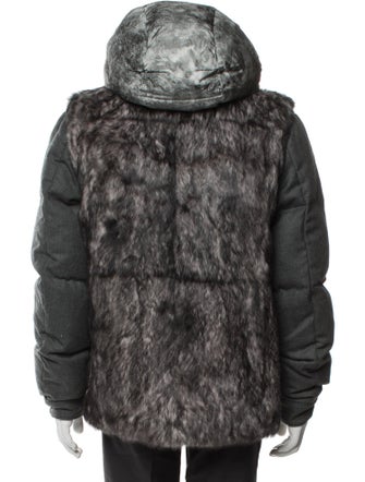 Moncler Wool Puffer Coat