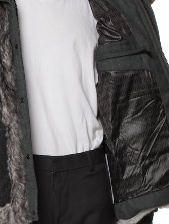 Moncler Wool Puffer Coat