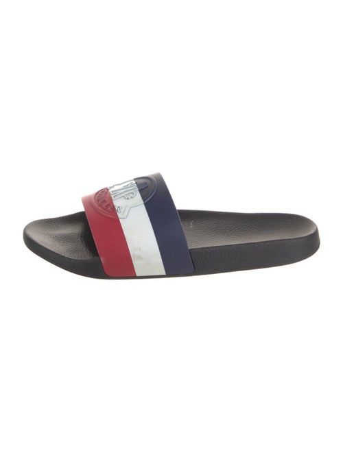 Moncler Rubber Striped Slides