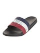 Moncler Rubber Striped Slides