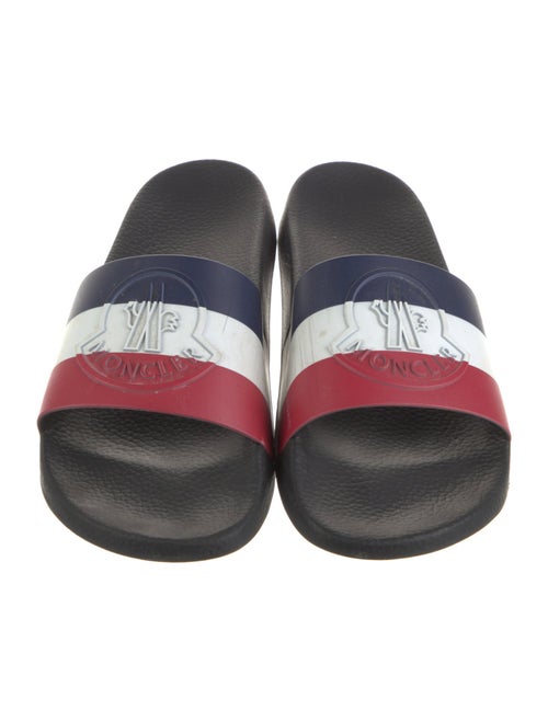 Moncler Rubber Striped Slides