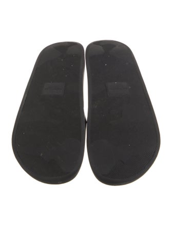 Moncler Rubber Striped Slides