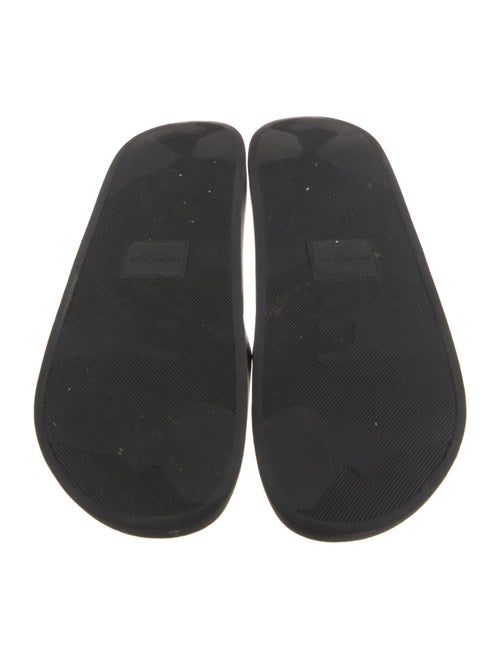 Moncler Rubber Striped Slides