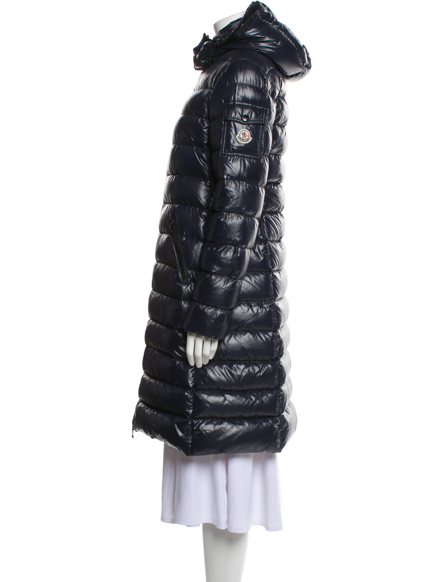Moncler Nylon Down Coat