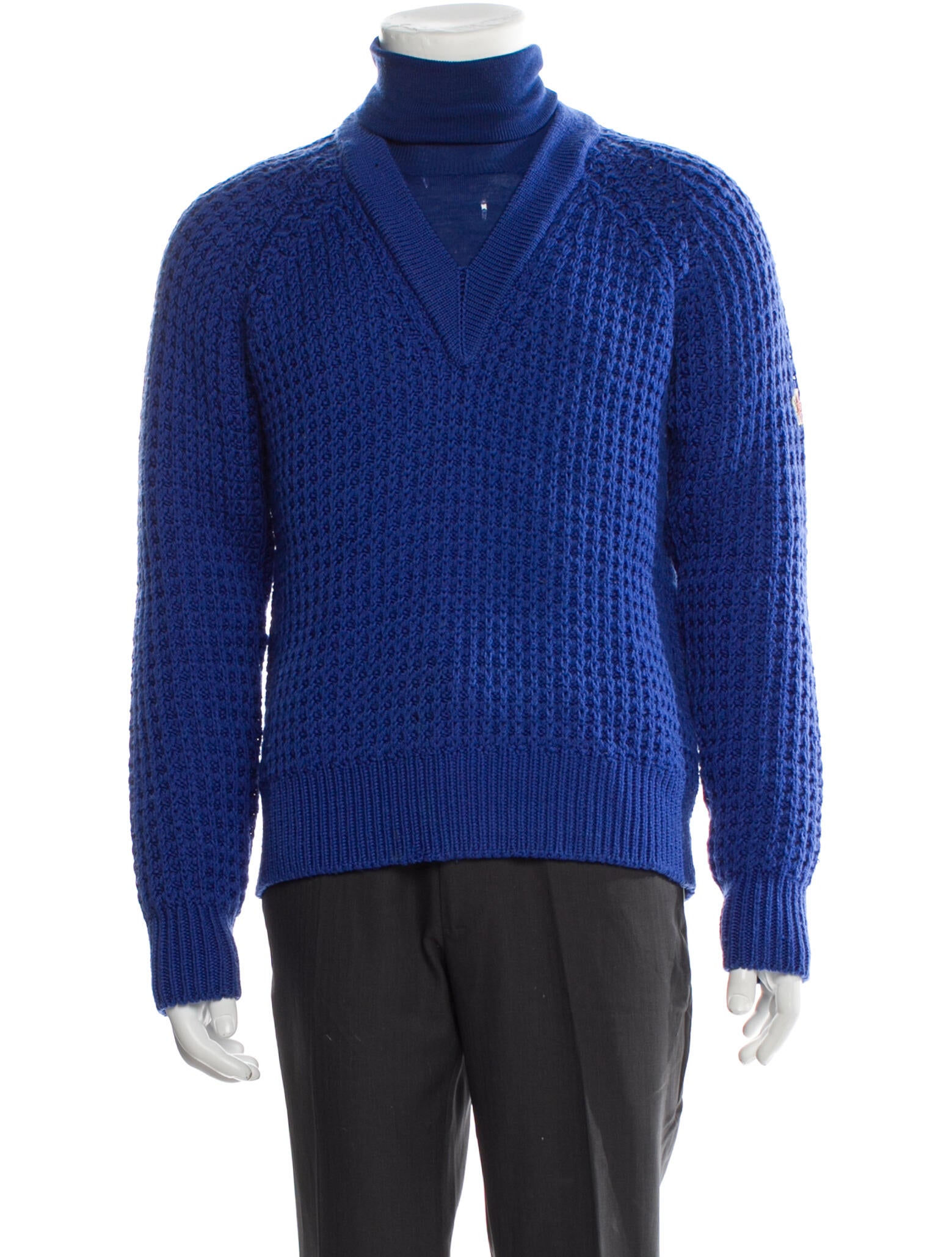 Moncler Virgin Wool Turtleneck Pullover