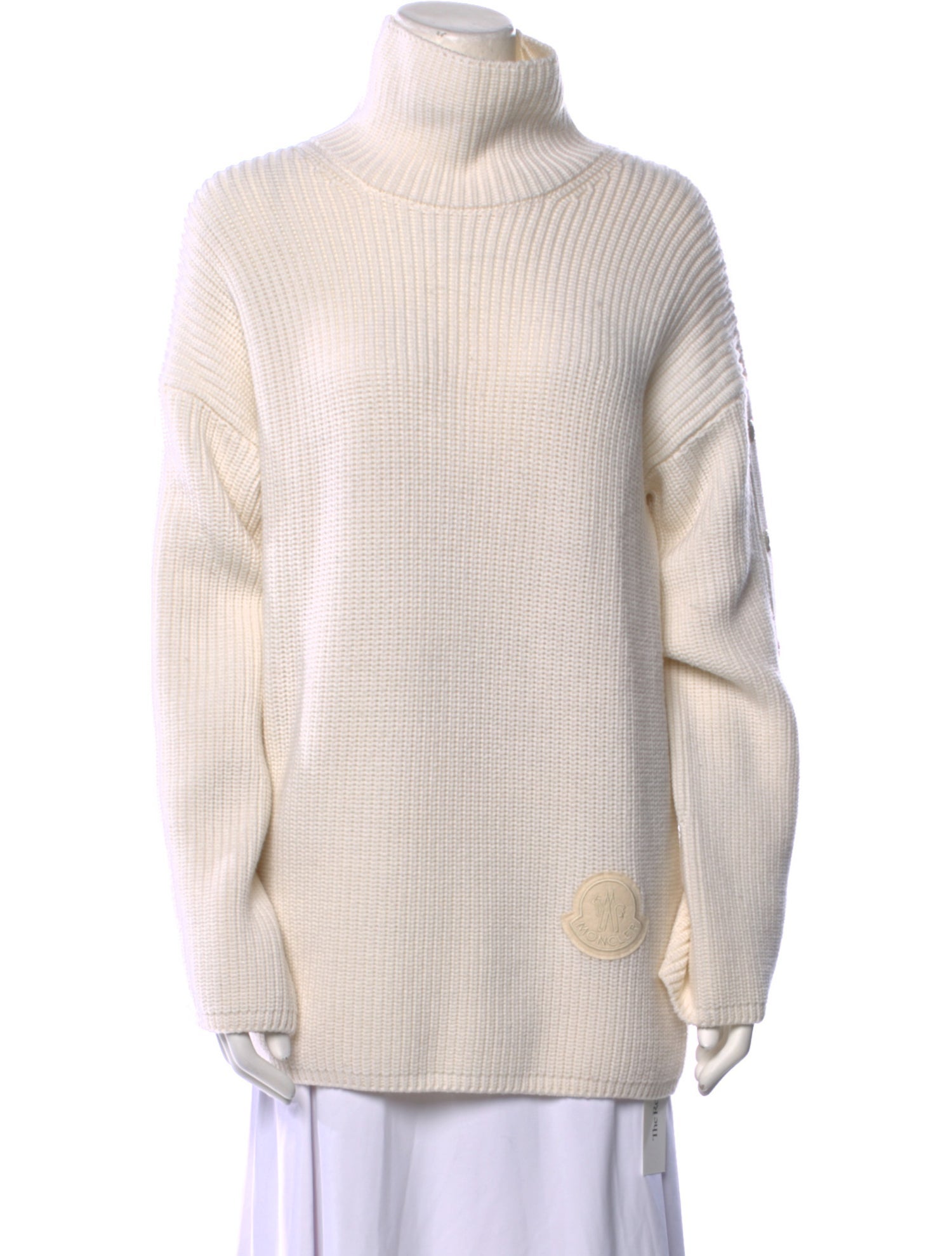 Moncler Virgin Wool Turtleneck Sweater