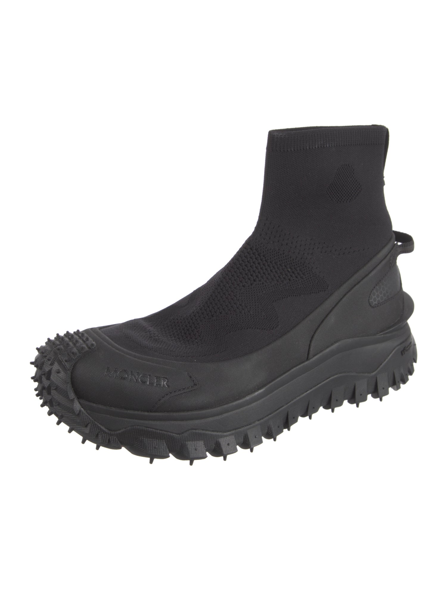 Moncler Grosgrain Trim Boots