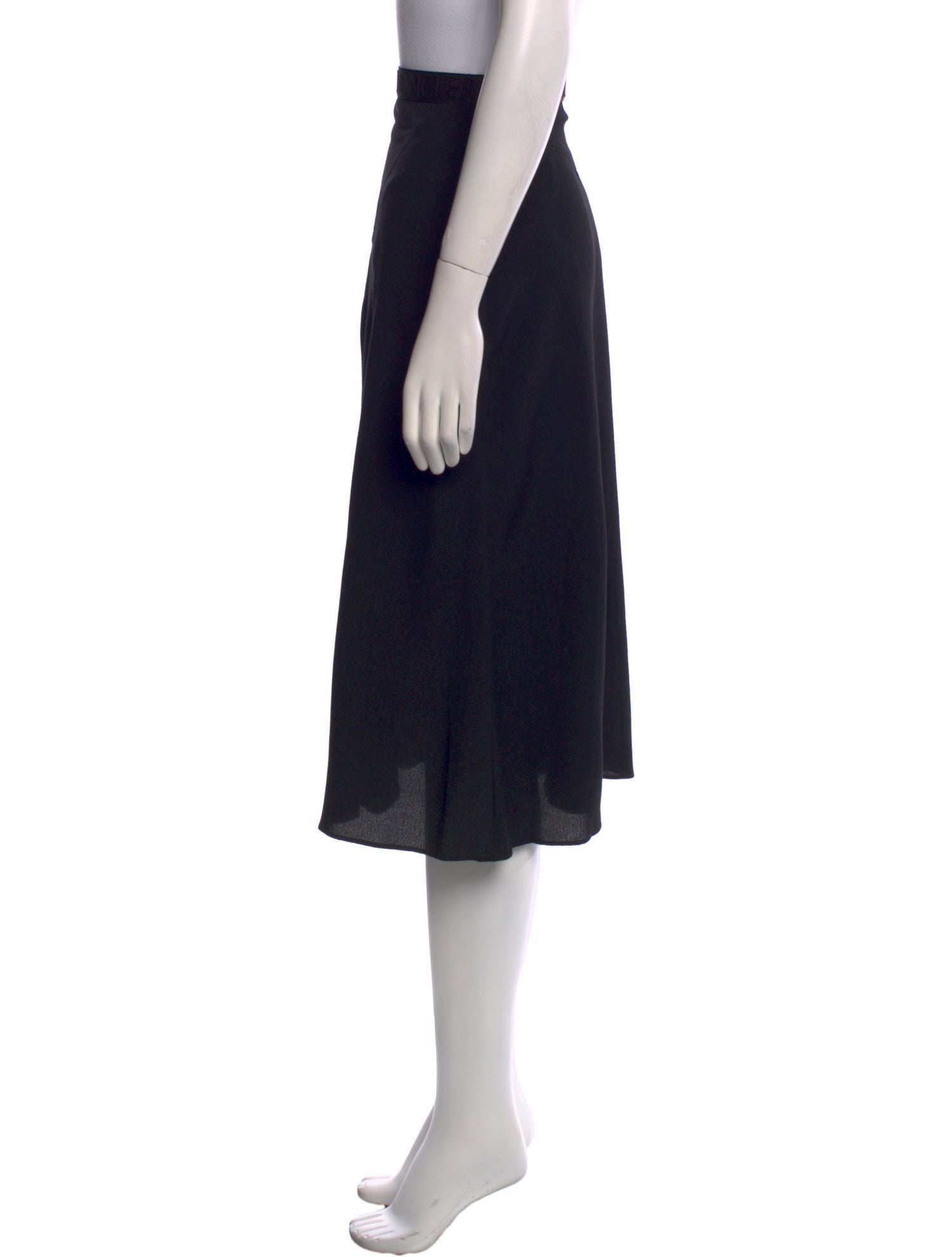 Moncler Pleated Accents Knee-Length Skirt