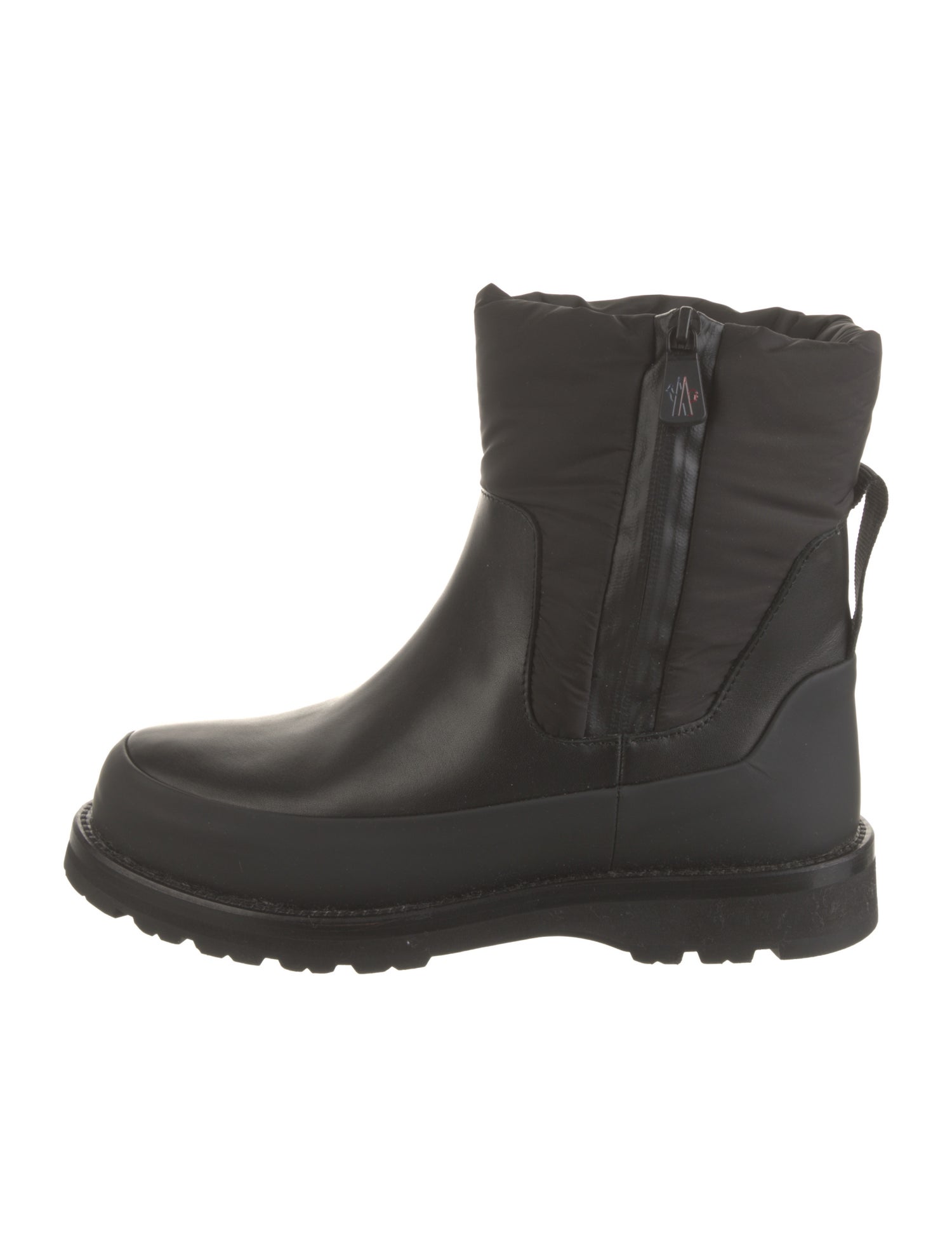 Moncler Leather Rain Boots
