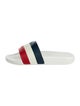 Moncler Sylvie Web Accent Rubber Slides