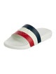 Moncler Sylvie Web Accent Rubber Slides
