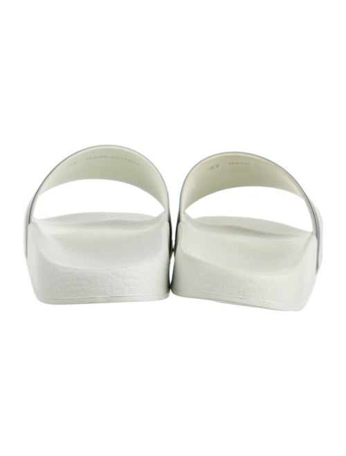 Moncler Sylvie Web Accent Rubber Slides