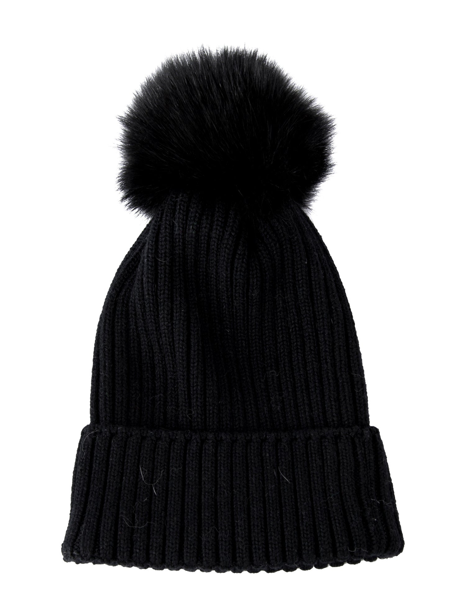 Moncler Moncler Girls' Pom-Pom Knit Beanie