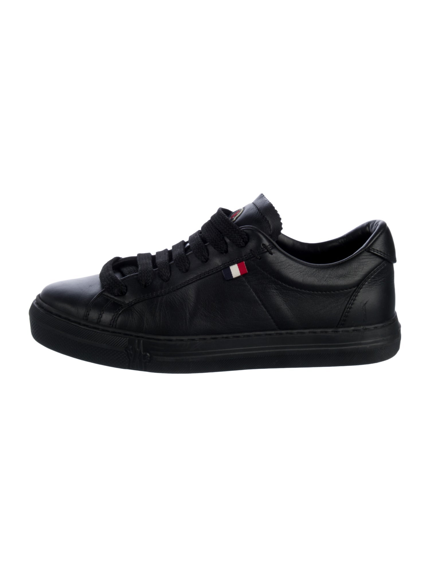 Moncler Boys Solid Lace Up Sneakers