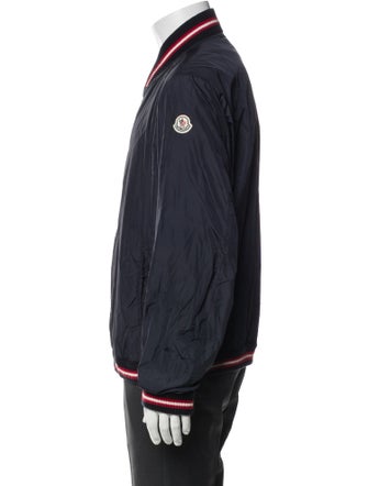 Moncler Striped Bomber Jacket