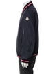 Moncler Striped Bomber Jacket